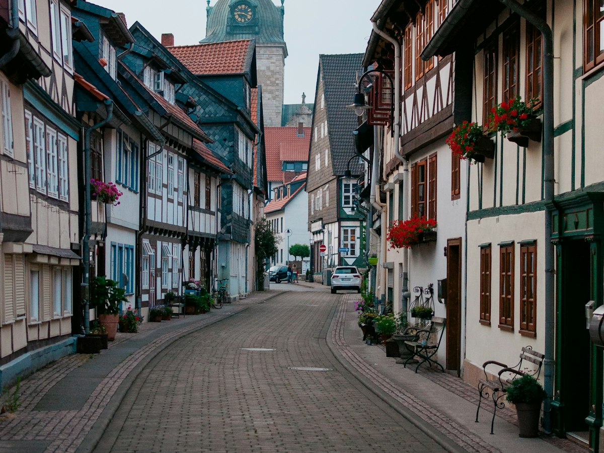 Fachwerkhäuser in der Altstadt von Wolfenbüttel